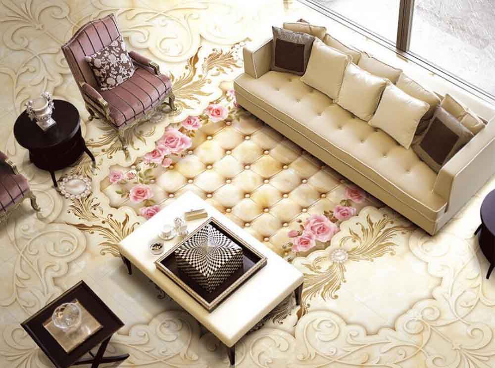 3D-Classic-Cream-Mural-Epoxy-Flooring.jpg 3D Classic Cream Mural Epoxy Flooring - Image 1